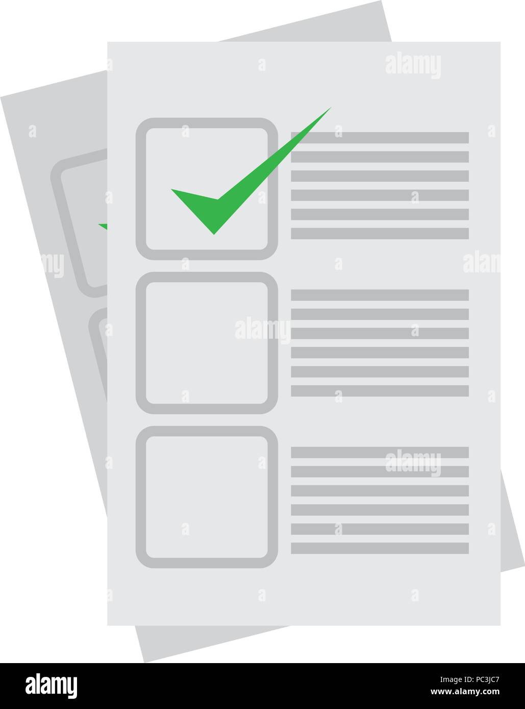 documents paper isolated icon Stock Vector Image & Art - Alamy