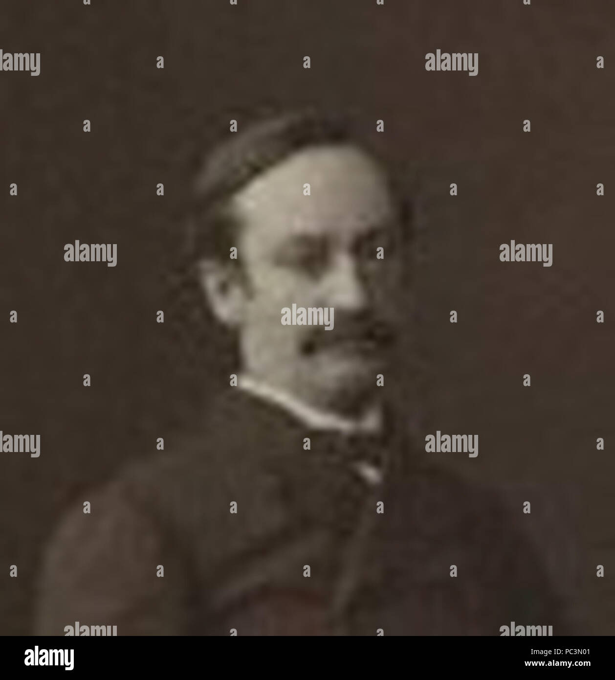 by Elliott & Fry,photograph,1876 322 John Strachey (civil servant) (cropped) Stock Photo