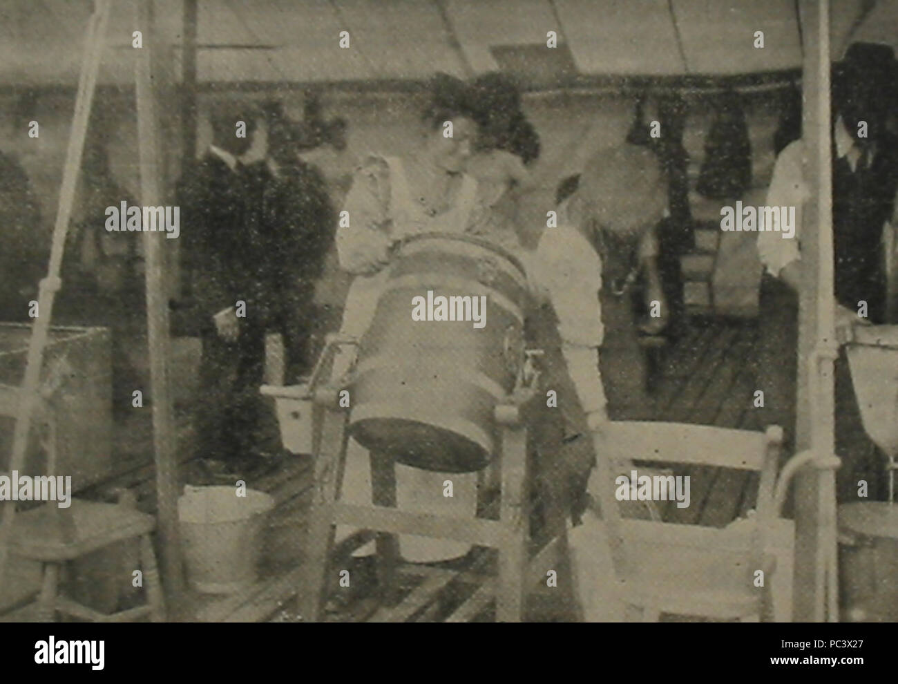 130 Churning butter Jersey 1912 Stock Photo Alamy