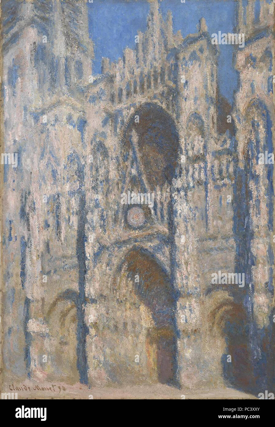 Rouen cathedral monet hi-res stock photography and images