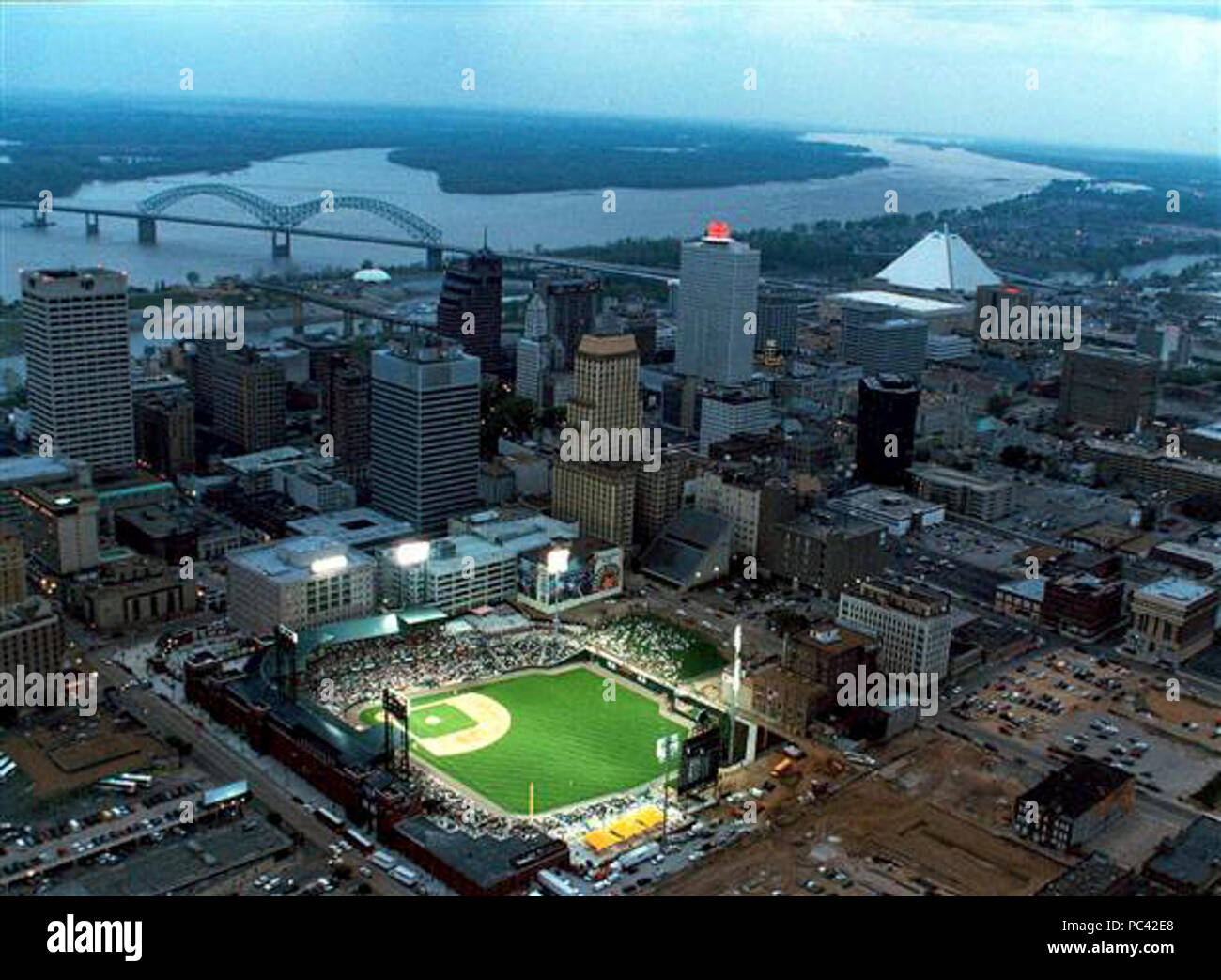 Memphis Aerial High Resolution Stock Photography and Images Alamy