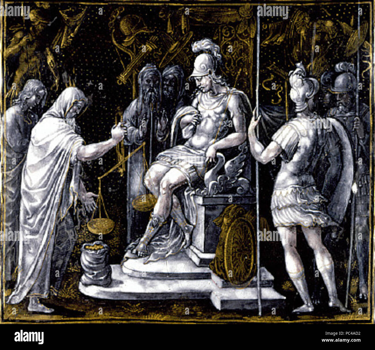 35 Alexander Giving Money to the Priests of Ammon Stock Photo Alamy