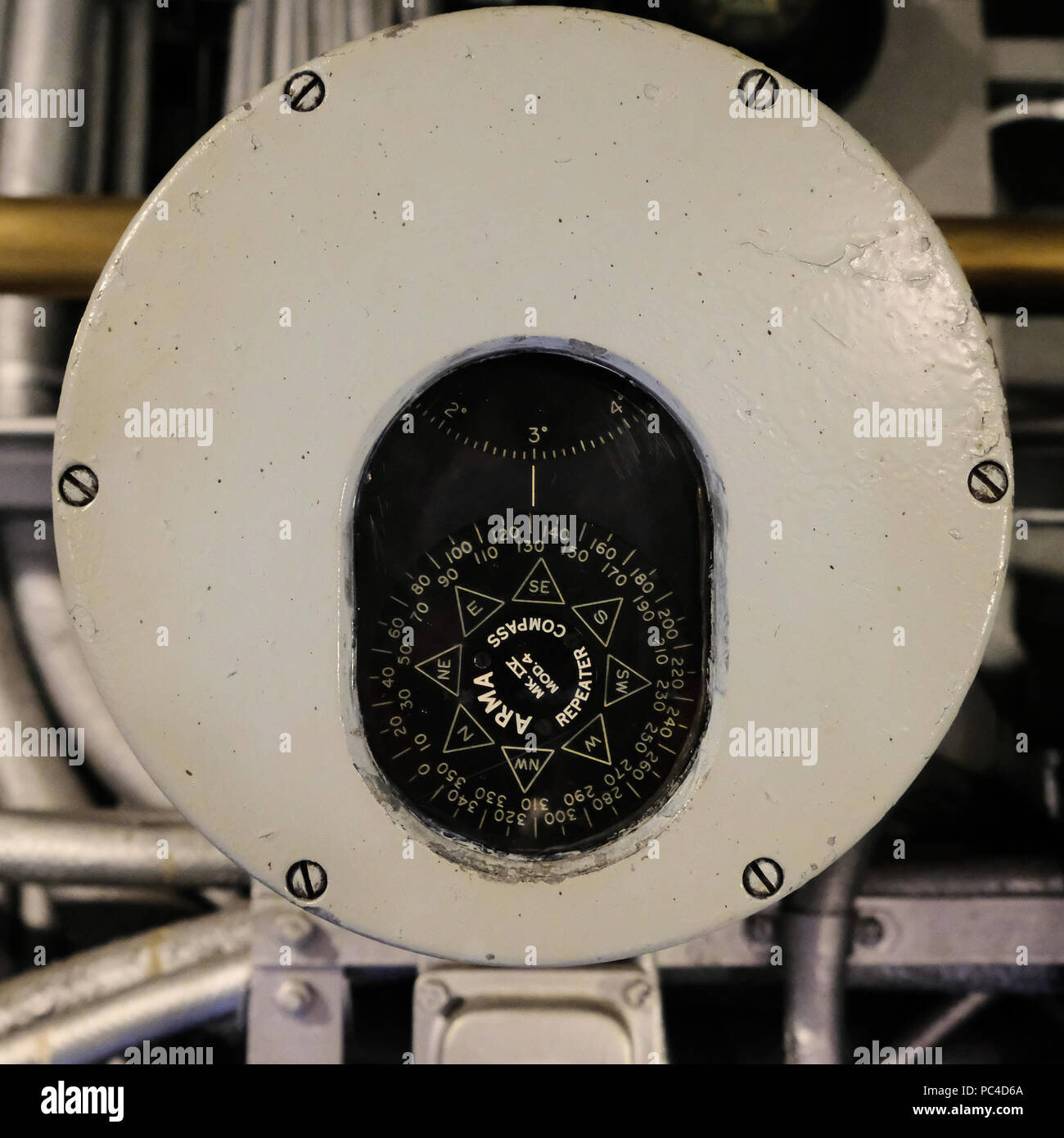 Arma Repeater Compass (Mark IV, Model 4) aboard the U.S.S. North