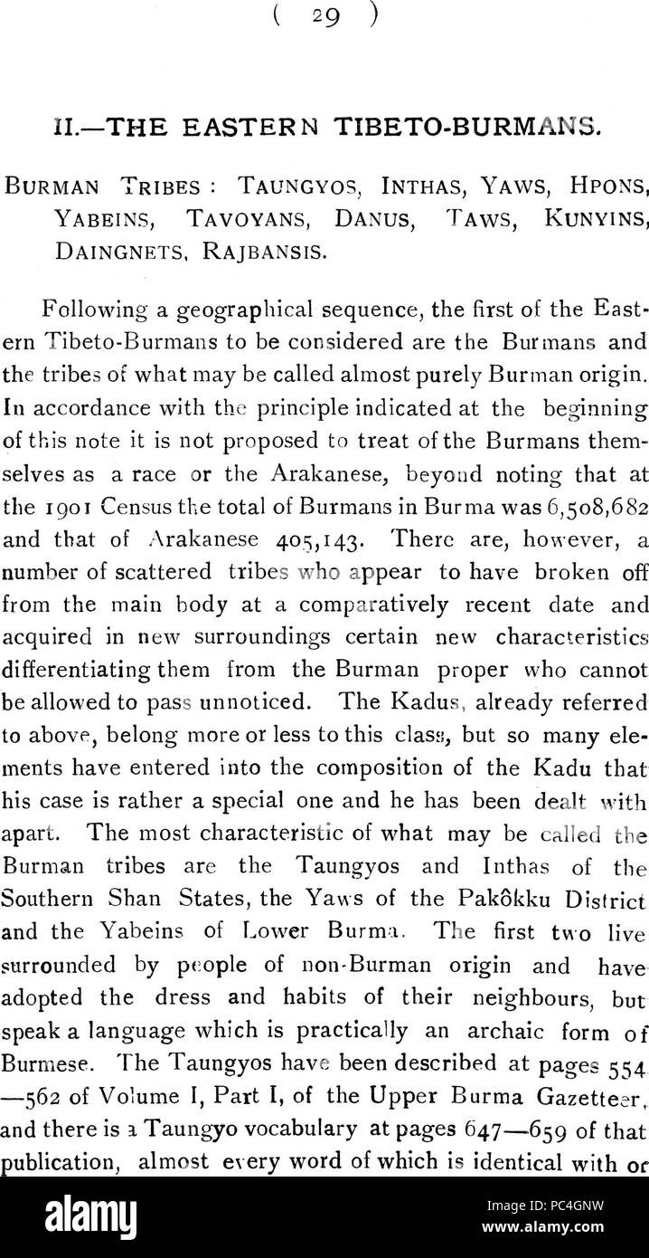 600 The Tribes Of Burma - 29 Stock Photo
