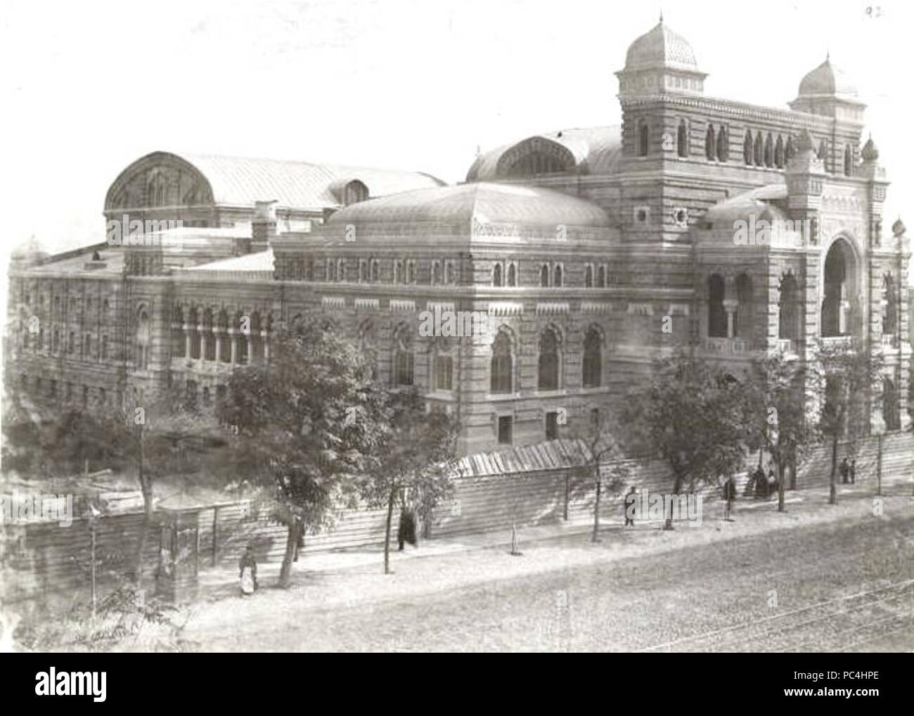 607 Tiflis, The Imperial Theater, 1870s (A) Stock Photo