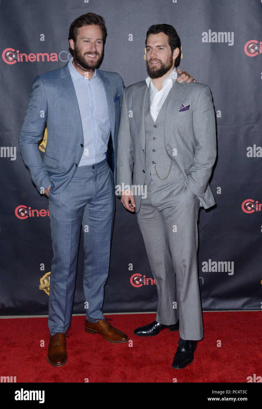 Armie Hammer, Henry Cavill 051 at the CinemaCon Warner Preview at