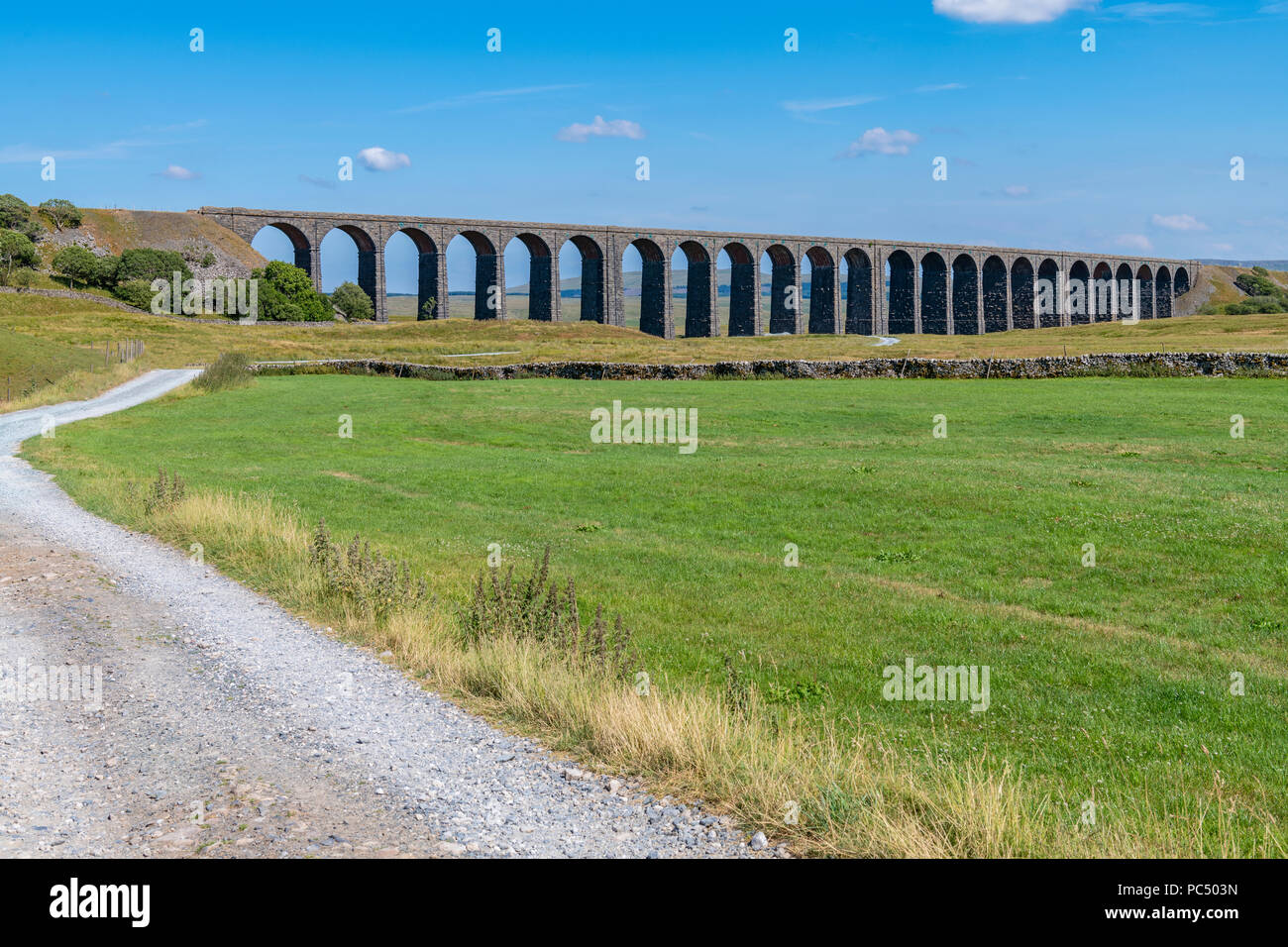 Ribblehead Viaduct, Yorkshire, England Stock Photo