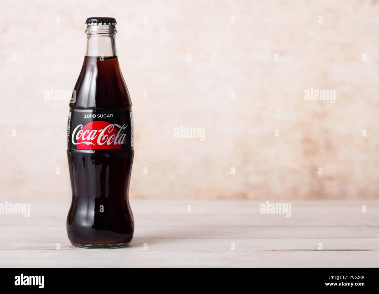 Coke Zero Glass Bottle