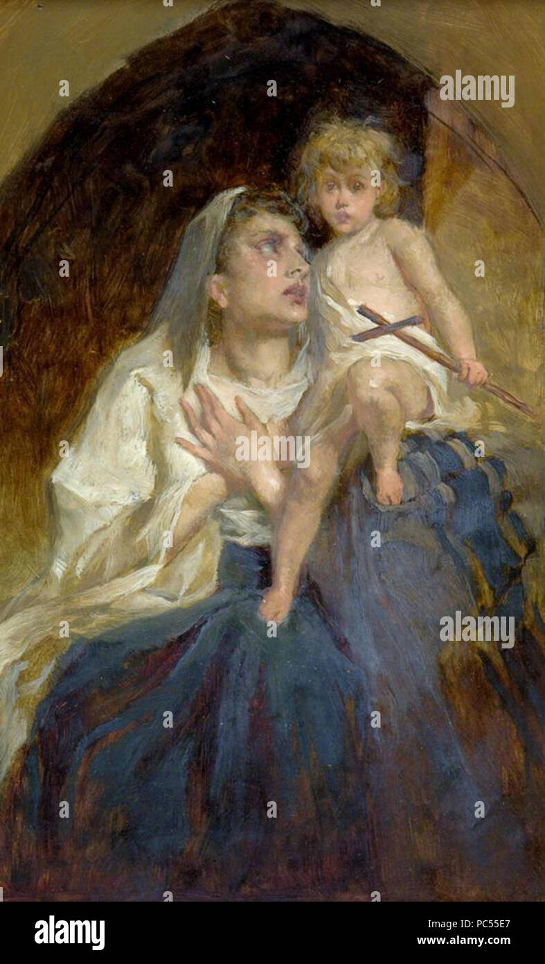 George elgar hicks painting hi-res stock photography and images - Alamy