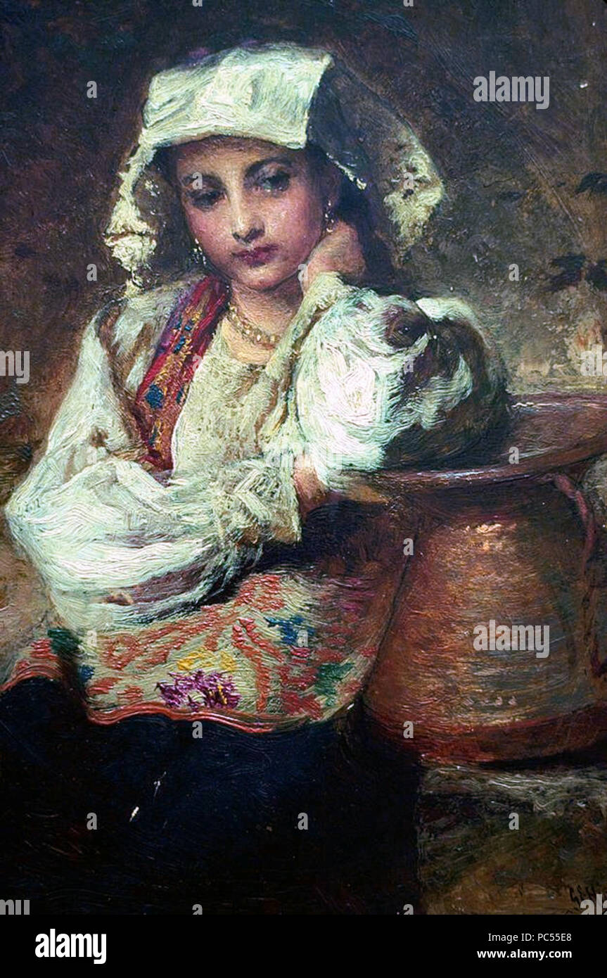 George elgar hicks painting hi-res stock photography and images - Alamy
