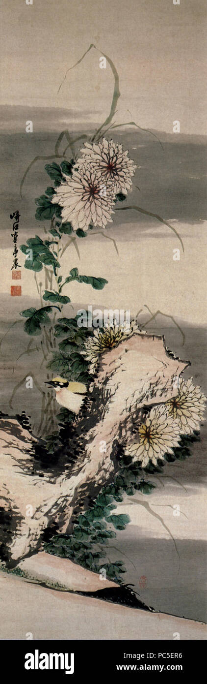 津田青楓 夕涼み 美人画 絹本 肉筆 掛軸 良寛研究家 京都の人