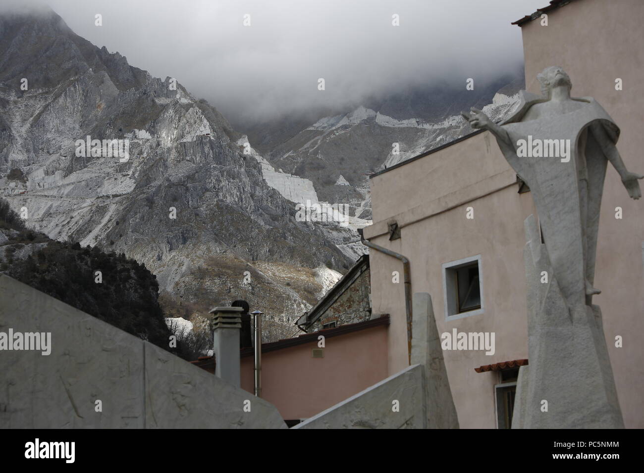 Italy,Tuscany, Versilia, Carrara, Pietrasanta, Forte dei Marmi, Italy Stock Photo