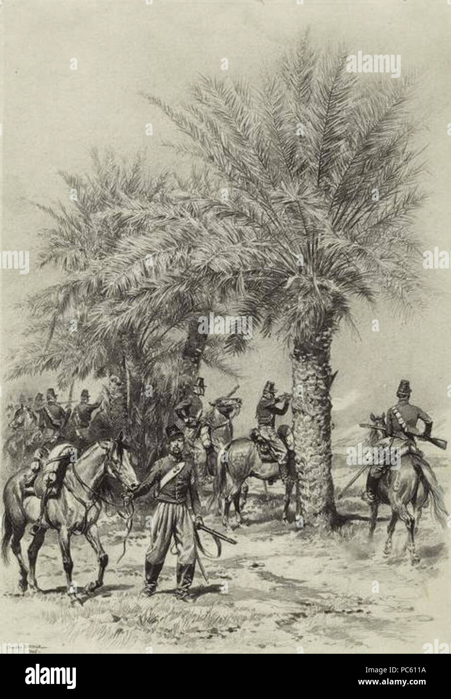 CHASSEURS D'AFRIQUE 木版画 250px-Chasseurs_d'Afrique_-