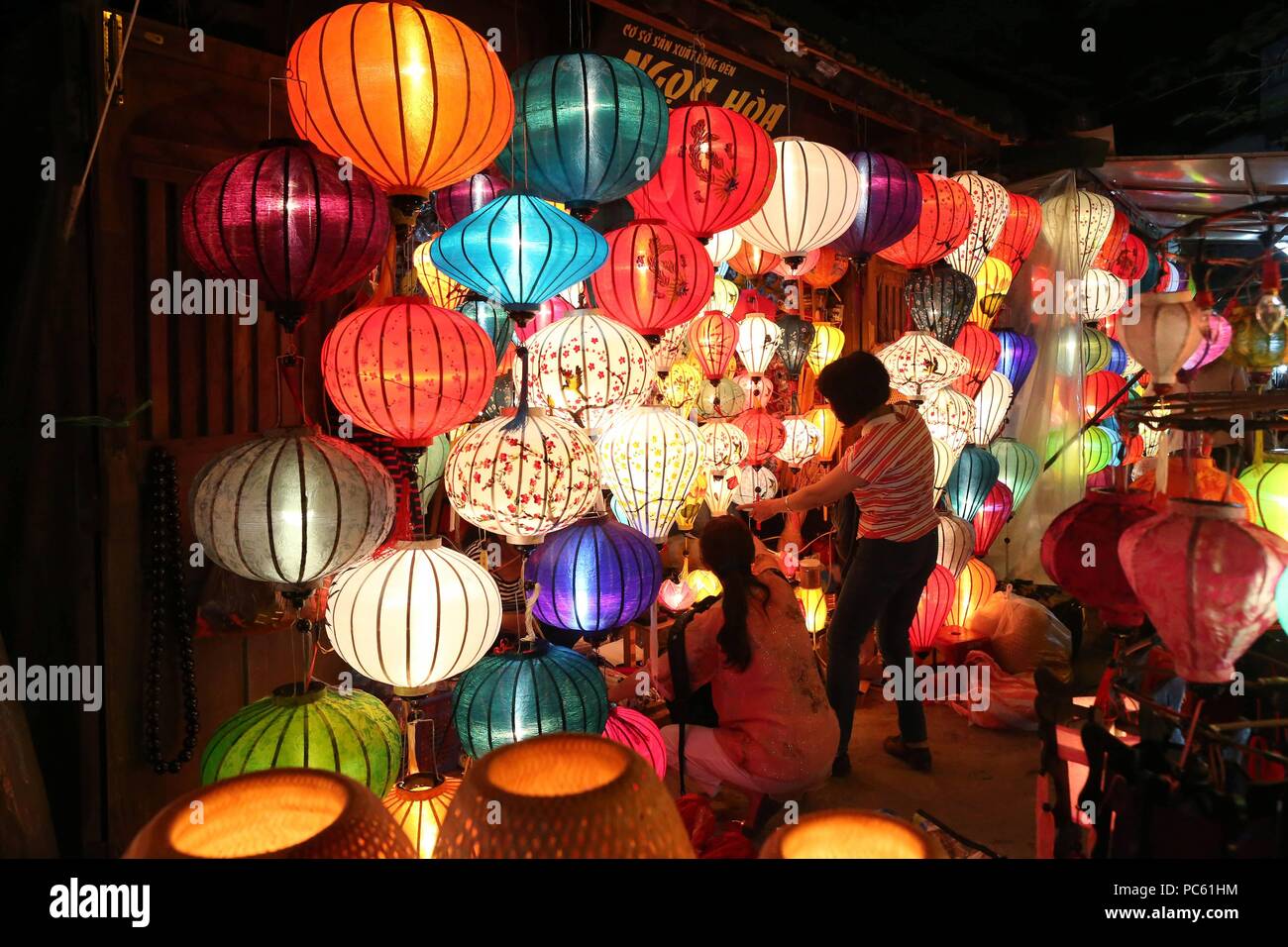 Traditional chinese colorful lanterns for sale. Hoi An. Vietnam. | usage  worldwide Stock Photo - Alamy
