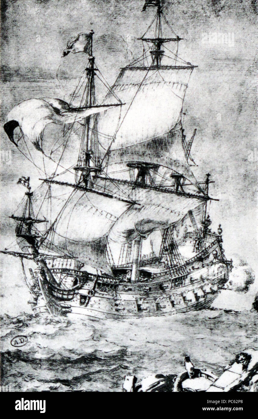 17th century french ship hi-res stock photography and images - Alamy