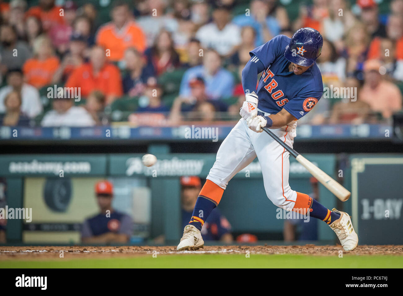 Houston Texas Usa 29th July 2018 Houston Astros Left