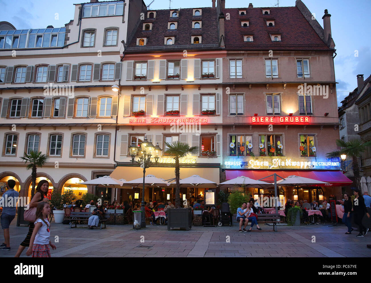 Strasbourg France 16th June 18 A Scene From Strasbourg France Strasbourg Is The Capital City Of The Grand Est Region Formerly Alsace In Northeastern France It S Also The Formal Seat Of The