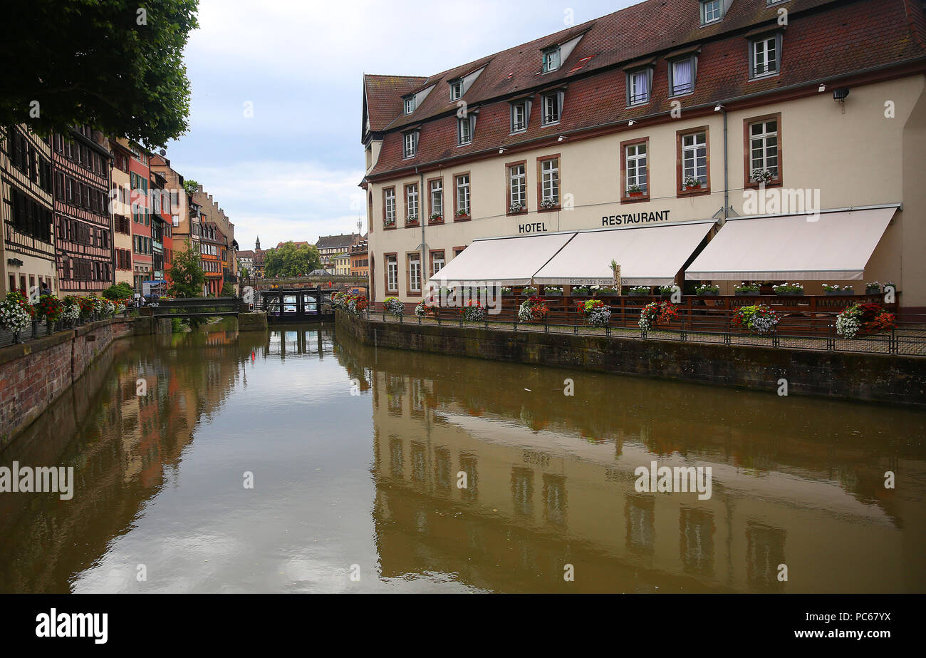 Strasbourg France 17th June 18 Petite France In Strasbourg France Strasbourg Is The Capital City Of