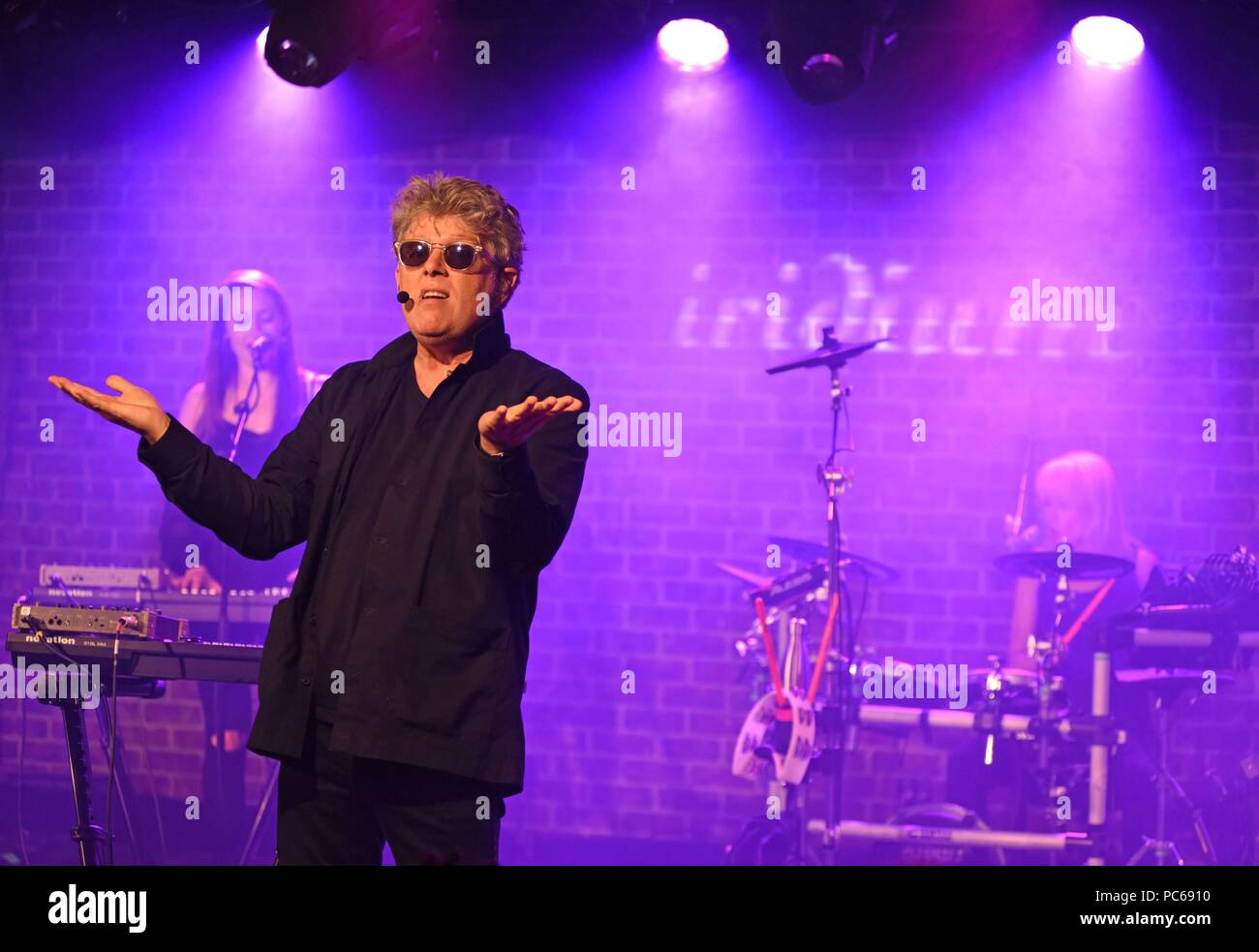 New York, NY, USA. 31st July, 2018. Tom Bailey in attendance for The Thompson Twins' Tom Bailey in Concert, Iridium, New York, NY July 31, 2018. Credit: Derek Storm/Everett Collection/Alamy Live News Stock Photo