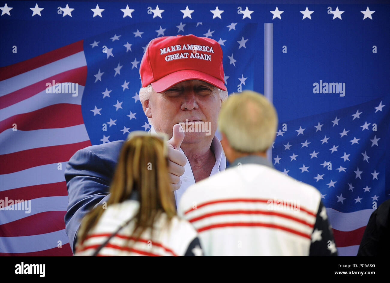 President  Donald Trump 2020 Hat Black USA Flag Make America Great Again Cap gh
