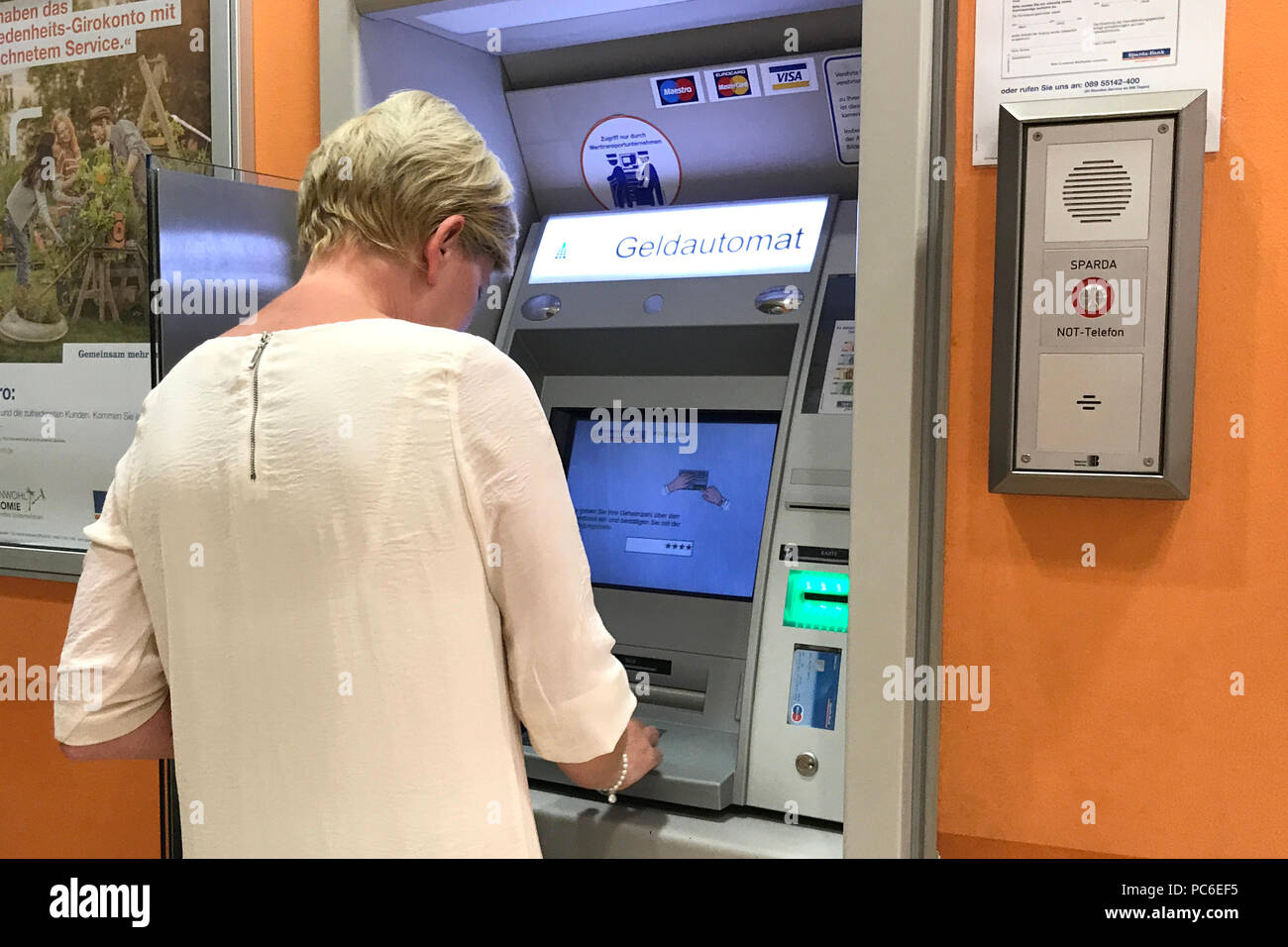 An atm in munich hi-res stock photography and images - Alamy