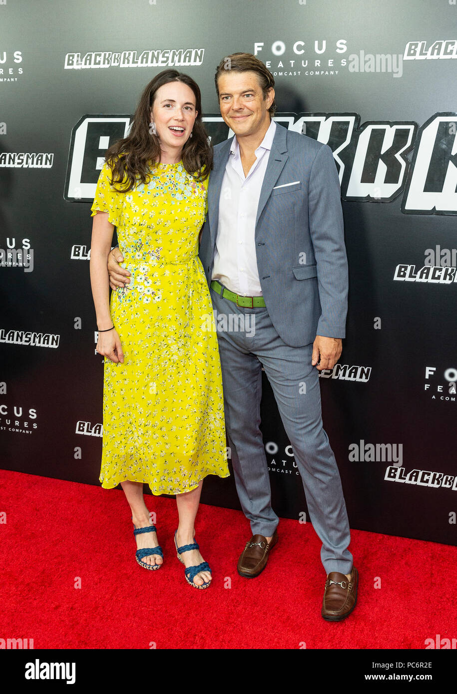New York, United States. 30th July, 2018. Lauren Schuker and Jason Blum