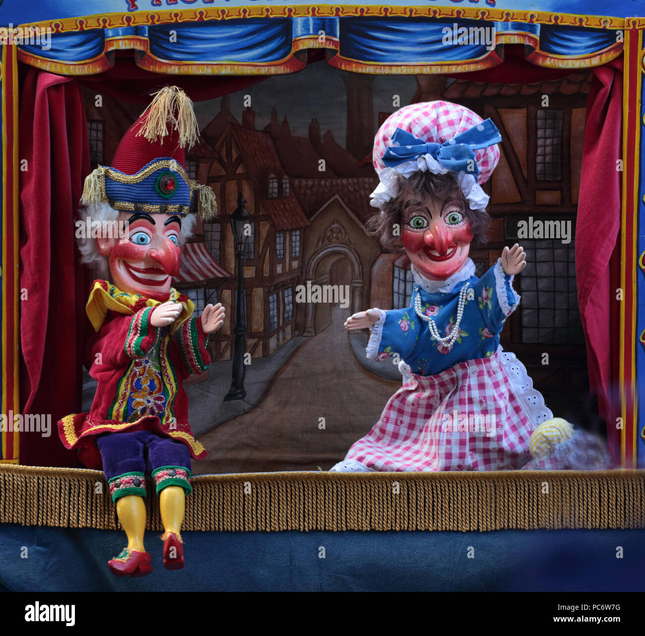 Punch and Judy Show Stock Photo Alamy