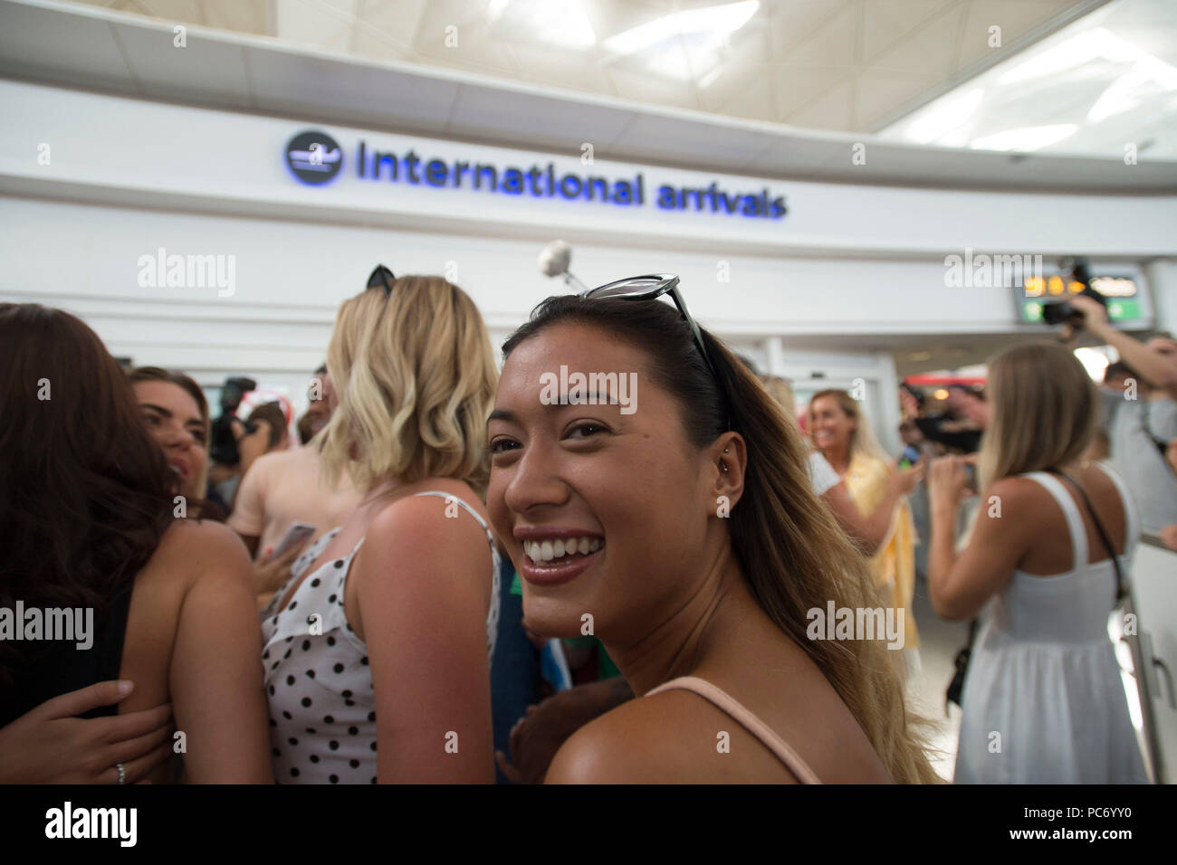 Love Island Contestant Kazimir Crossley High Resolution Stock