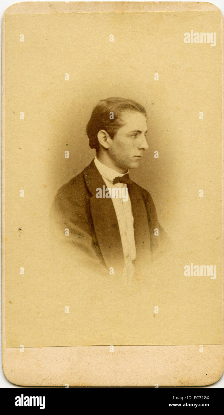 58 Lorenz Krach - Portret moškega v profilu Stock Photo