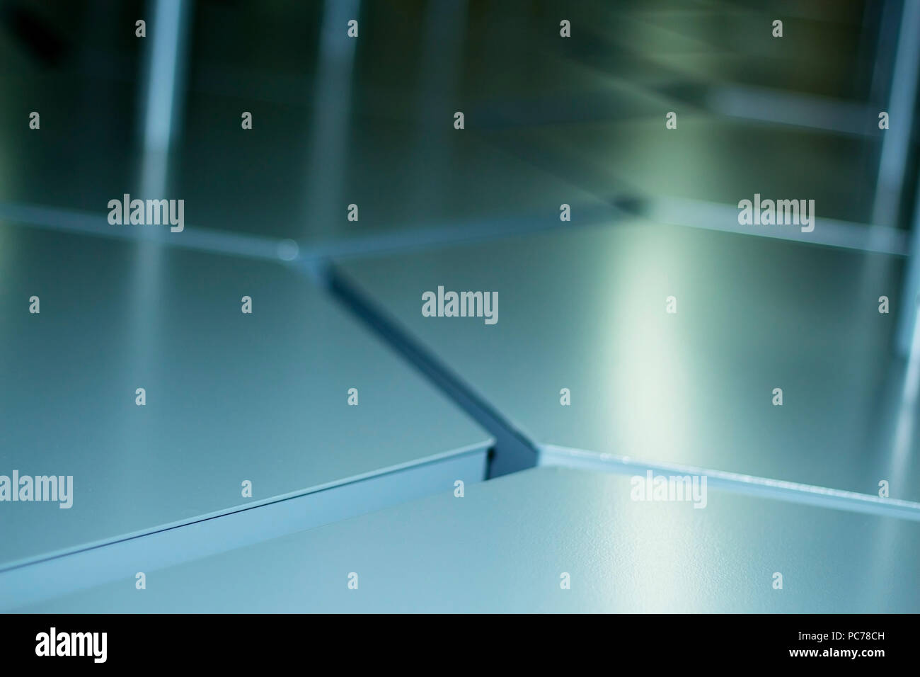 Abstract industrial zigzag pattern sharpness gradient backdrop Stock Photo