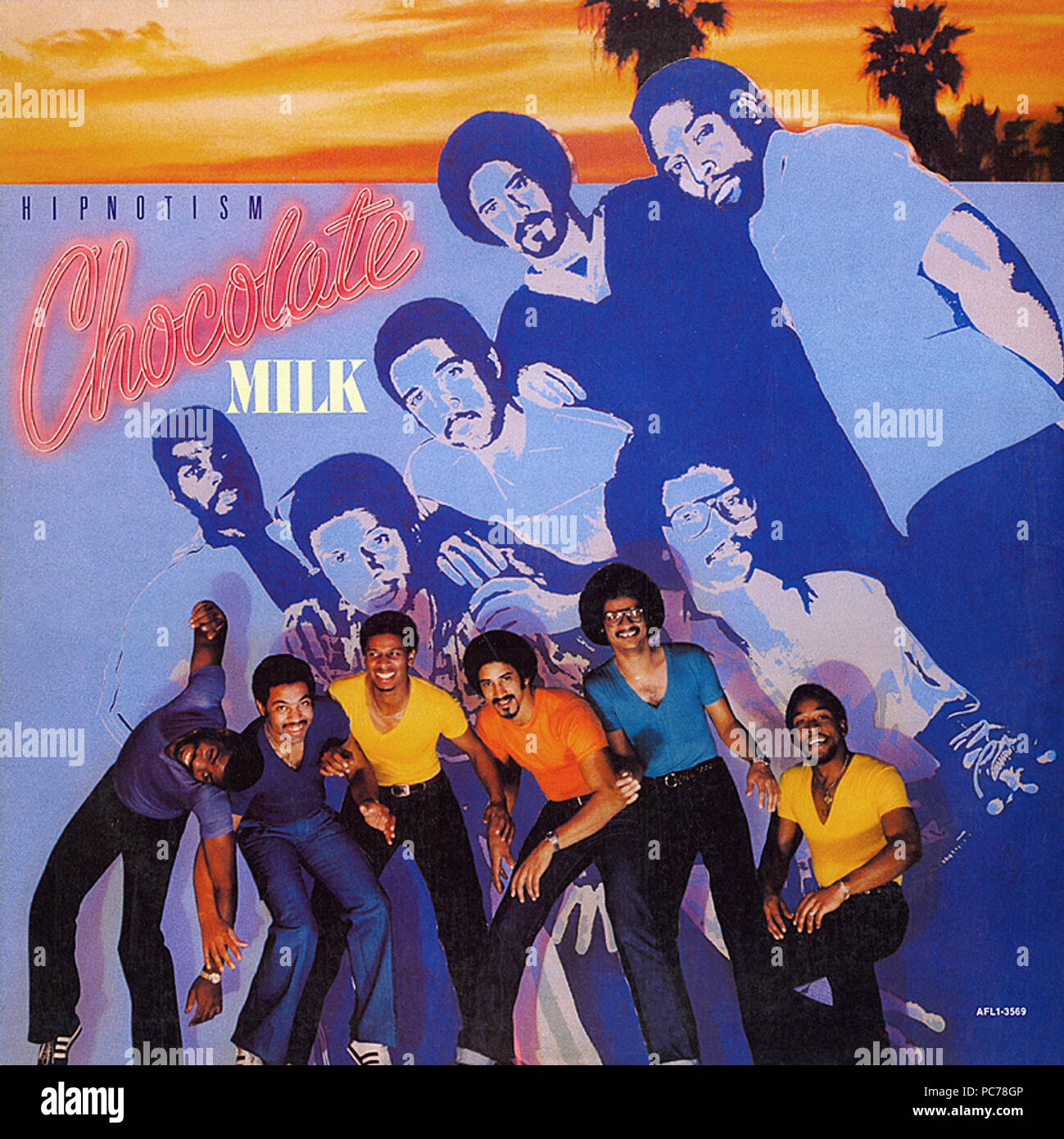Chocolate Milk  -  Hypnotism - vintage vinyl cover album (Front) Stock Photo