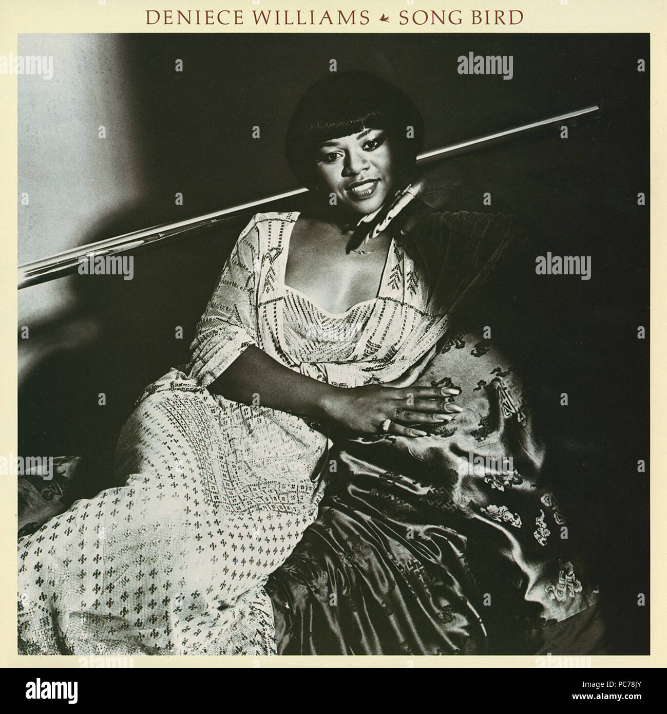 Deniece Williams – Song Bird  -  vintage vinyl cover album (Front) Stock Photo