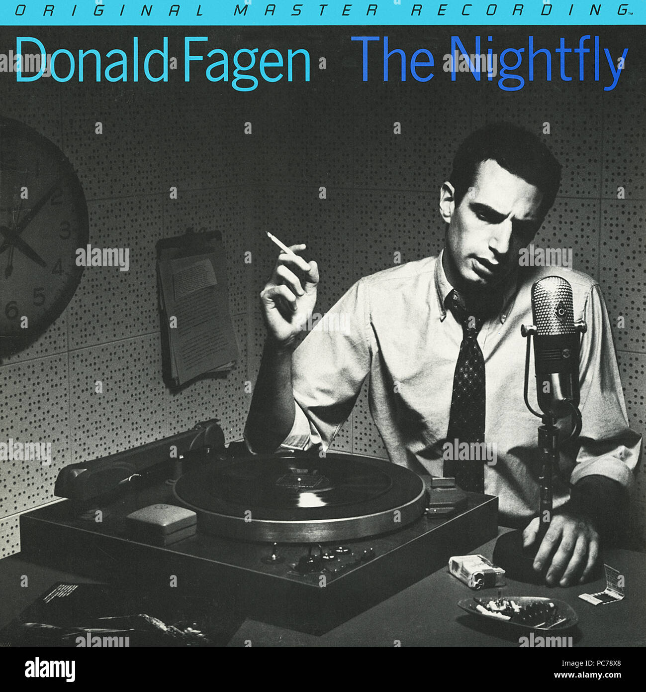 Donald Fagen – The Nightfly (MFSL)  -  vintage vinyl cover album (Front) Stock Photo