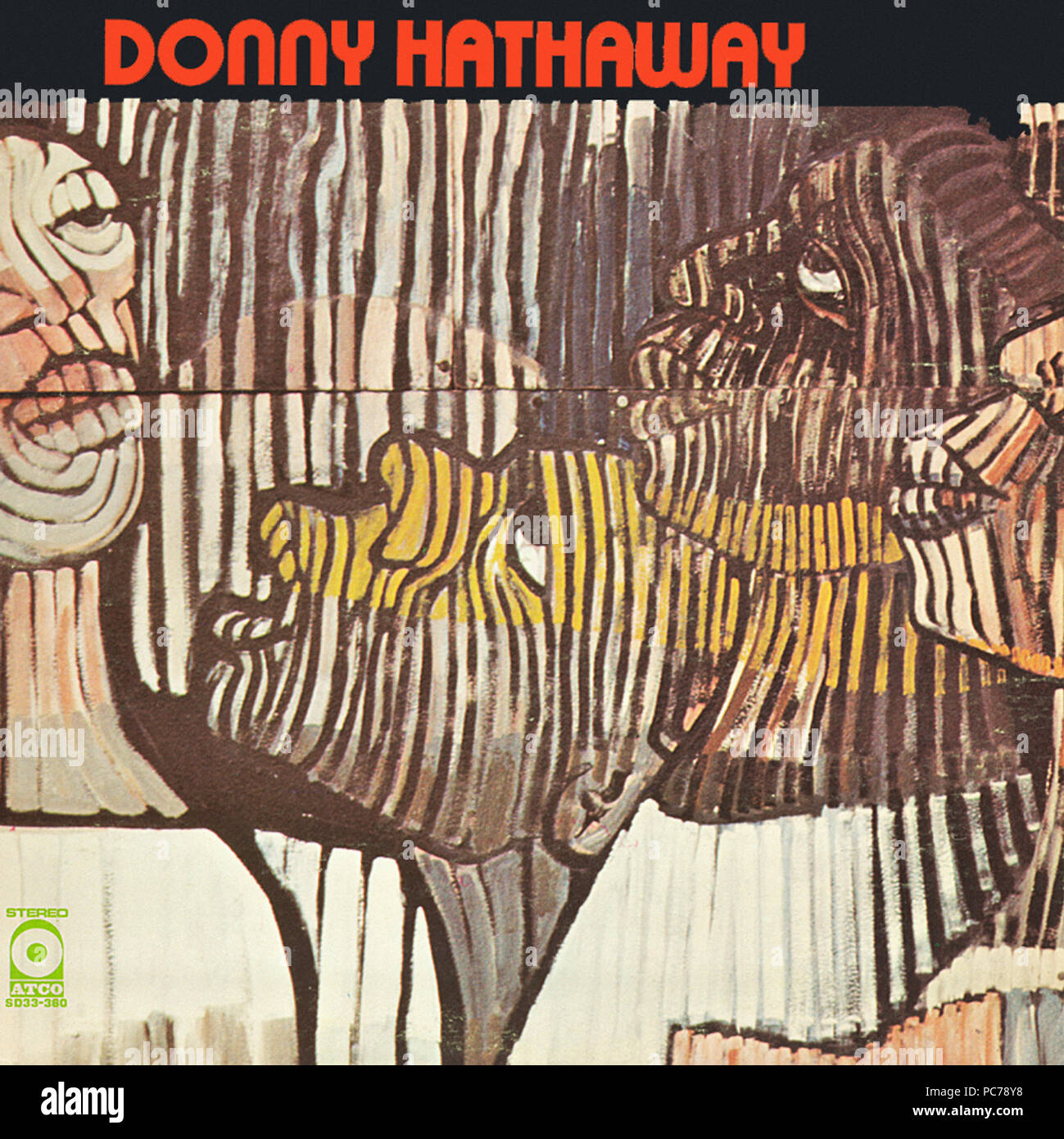 Donny Hathaway – Donny Hathaway  -  vintage vinyl cover album (Front) Stock Photo