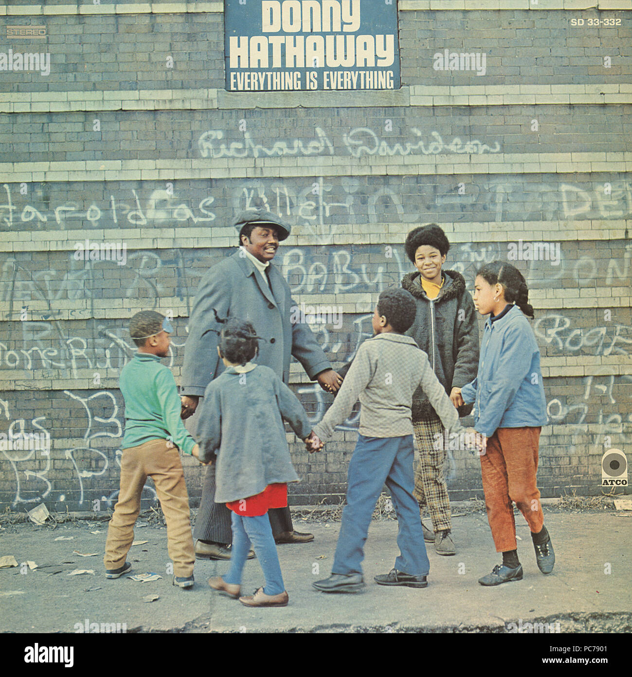 Donny Hathaway – Everything is Everything  -  vintage vinyl cover album (Front) Stock Photo