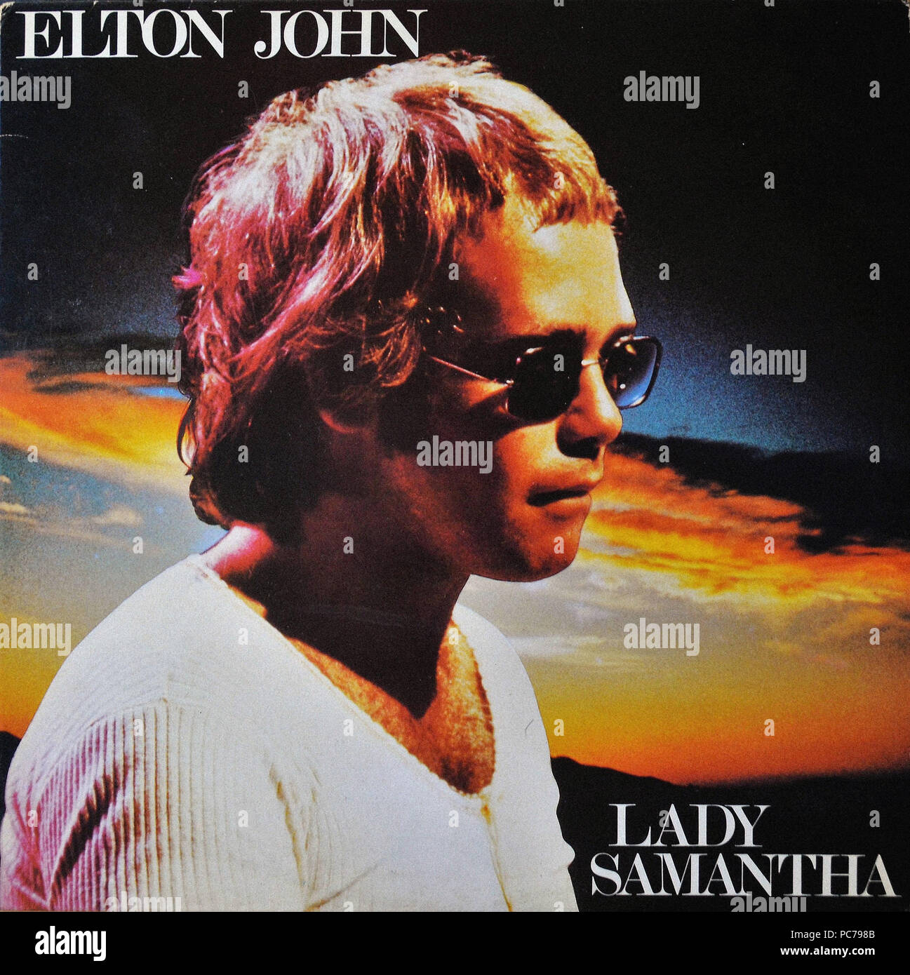 elton john album cover posters