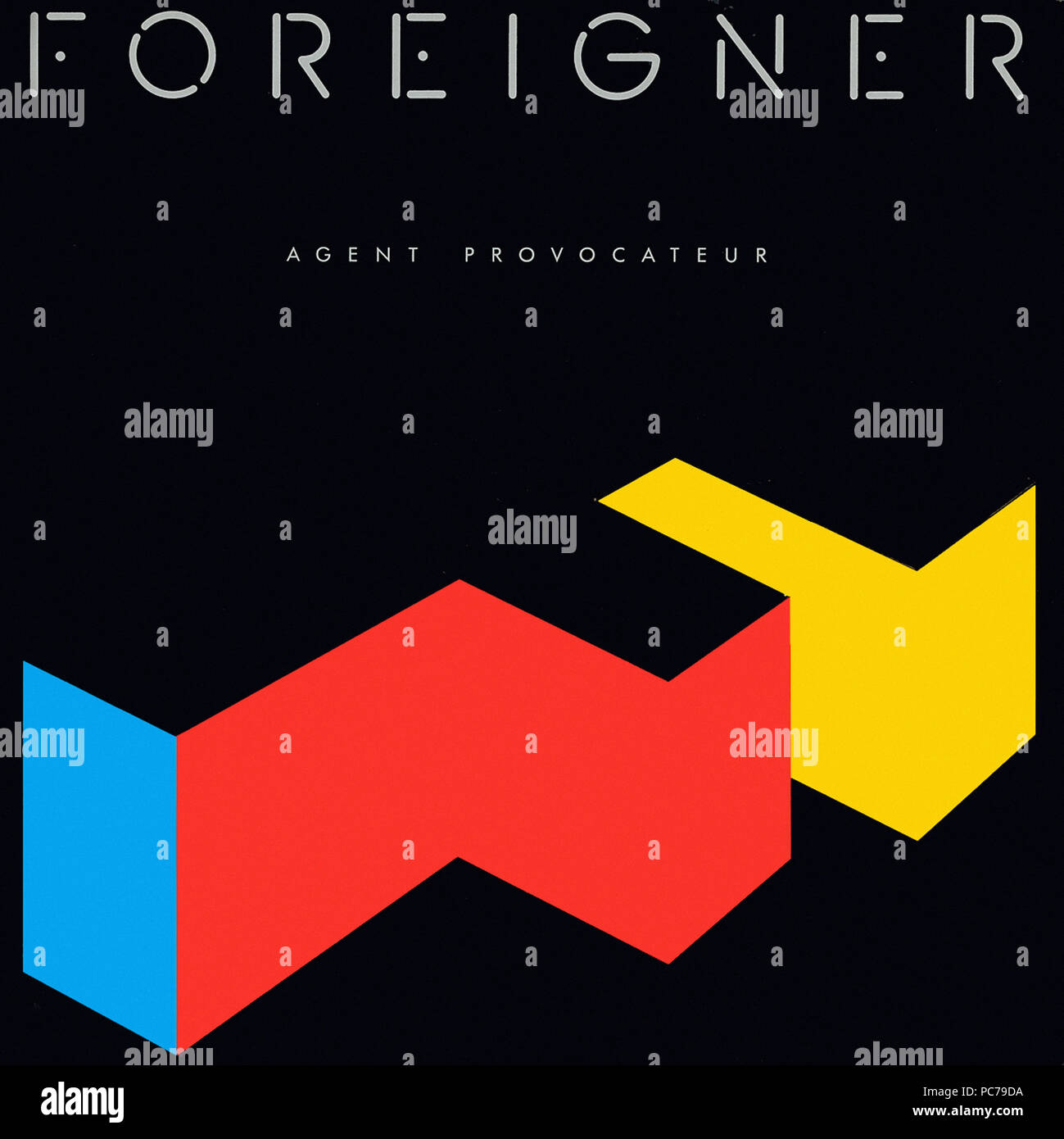 Foreigner – “Agent Provocateur” - vintage vinyl cover album (Front 