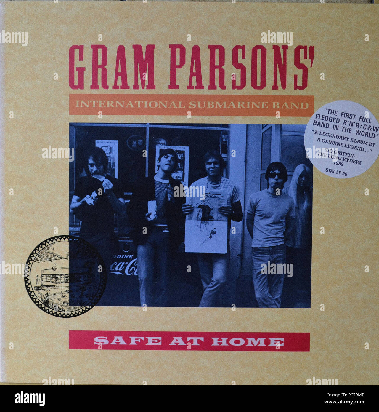 Gram Parsons International Submarine Band - Safe At Home - Vintage
