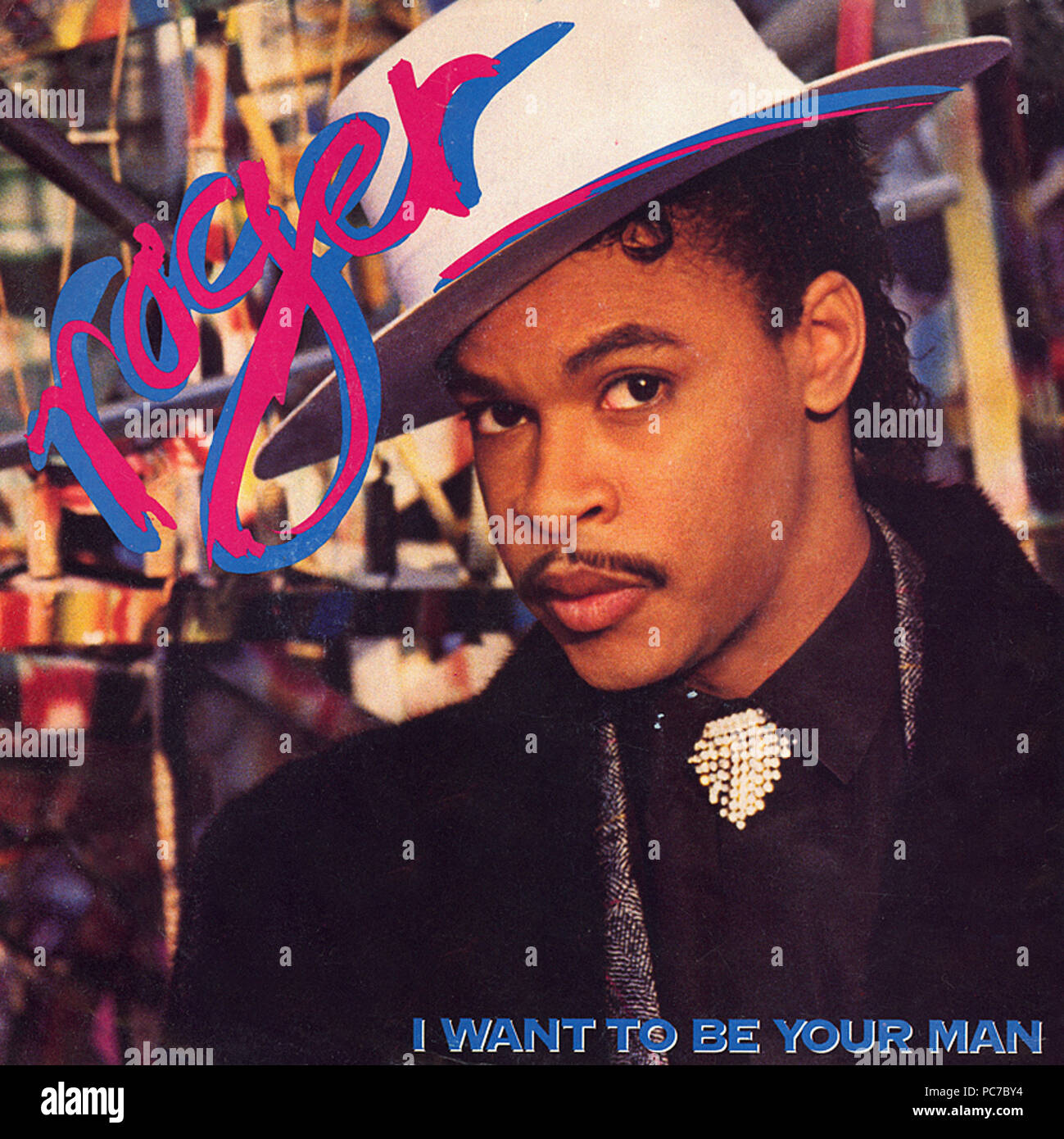 Roger – “I Want to be Your Man” b w “I Really want to be Your Man”  -  vintage vinyl cover album (Front) Stock Photo