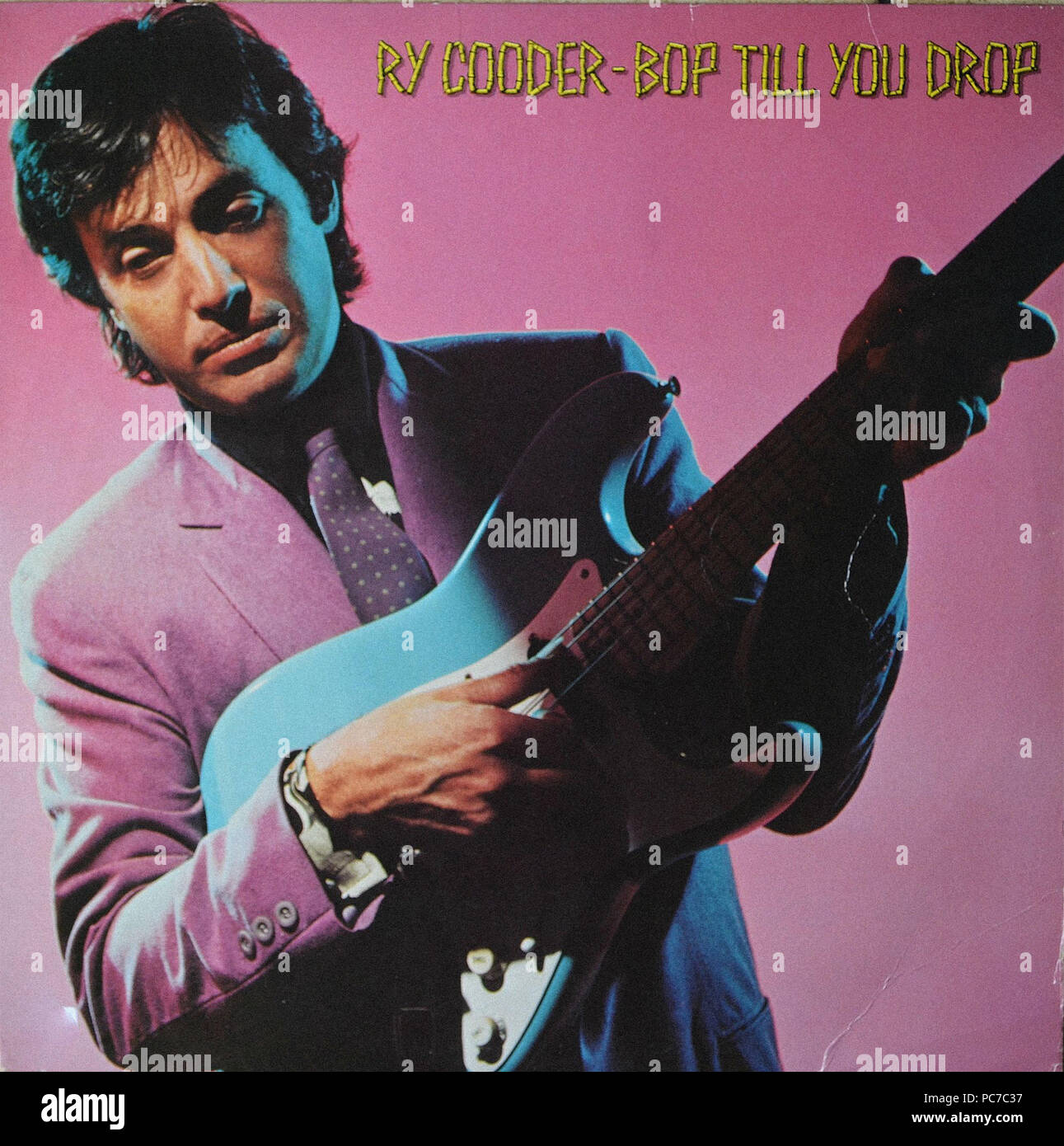 Ry Cooder Bop Till You Drop Vintage Vinyl Album Cover Stock Photo Alamy
