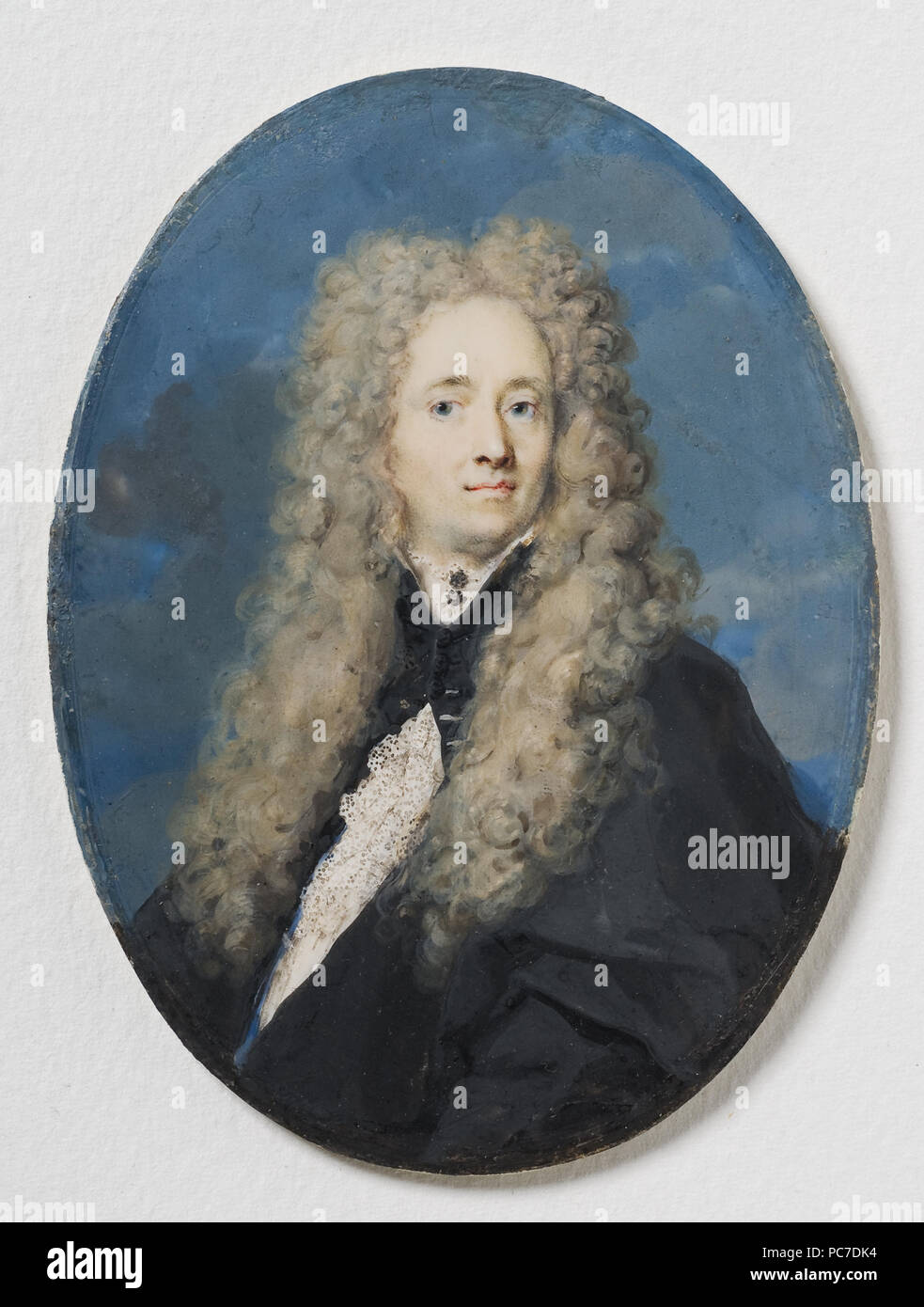74 Portrit of unknown man (Rosalba Carriera) - Nationalmuseum - 25033 Stock Photo
