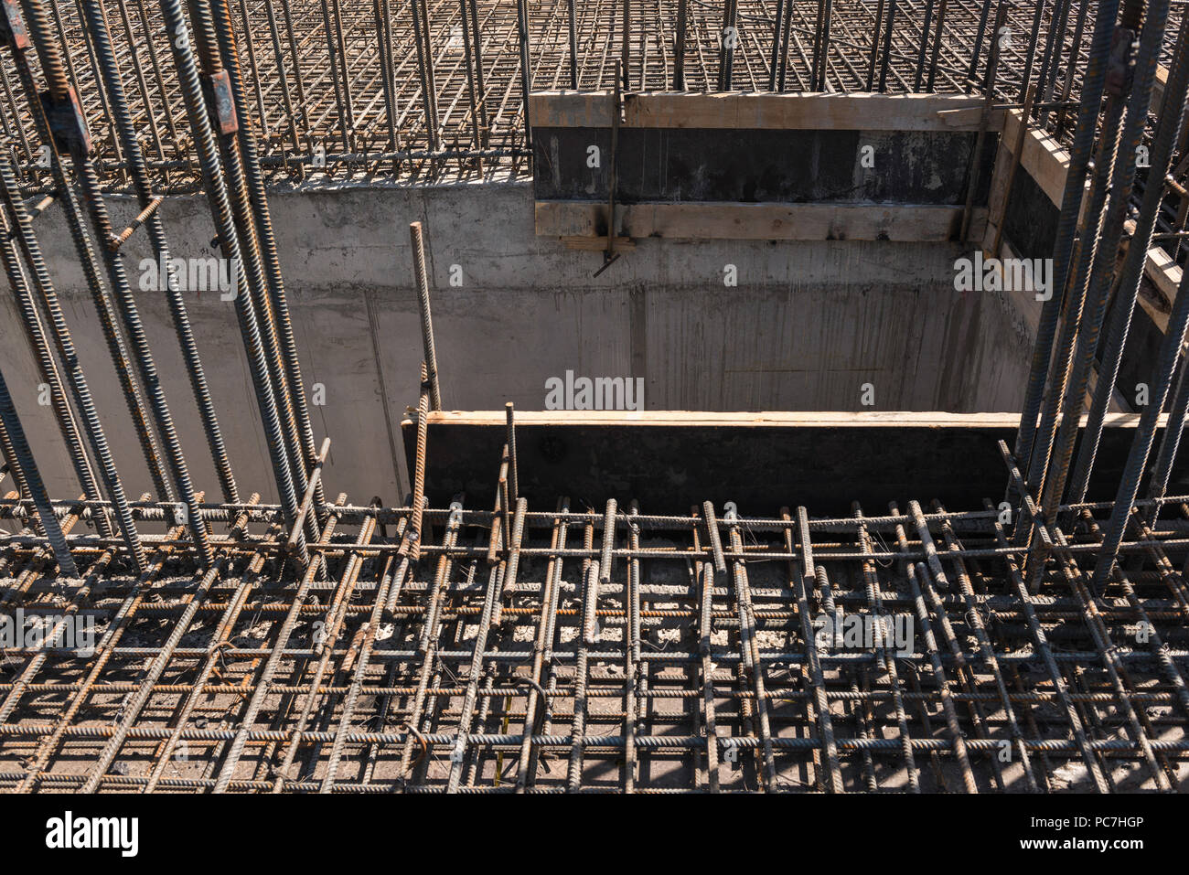 Reinforced Concrete Frame Structure Stock Photos & Reinforced Concrete
