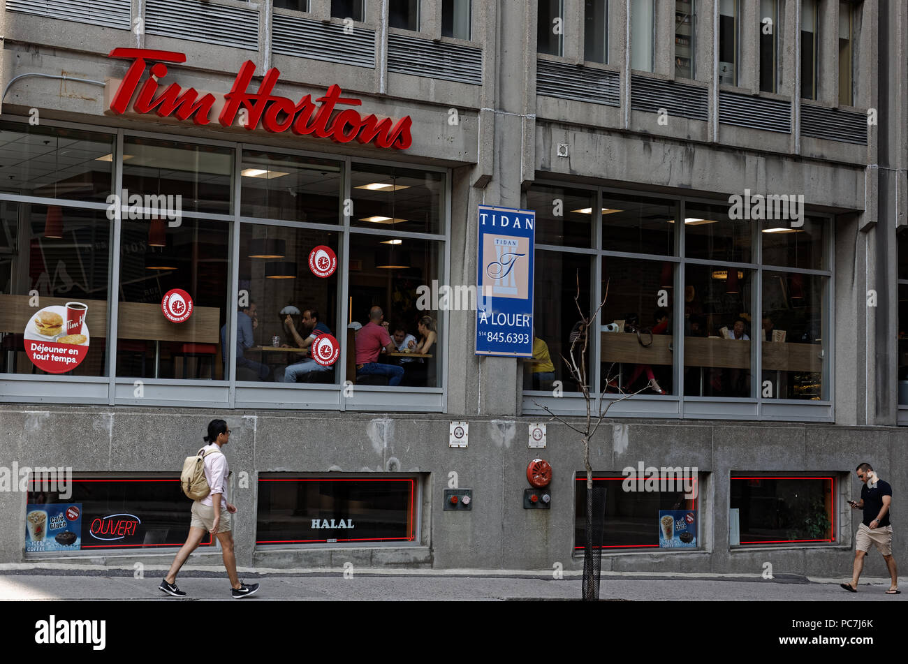 Tim Hortons Montreal Stock Photos - Free & Royalty-Free Stock