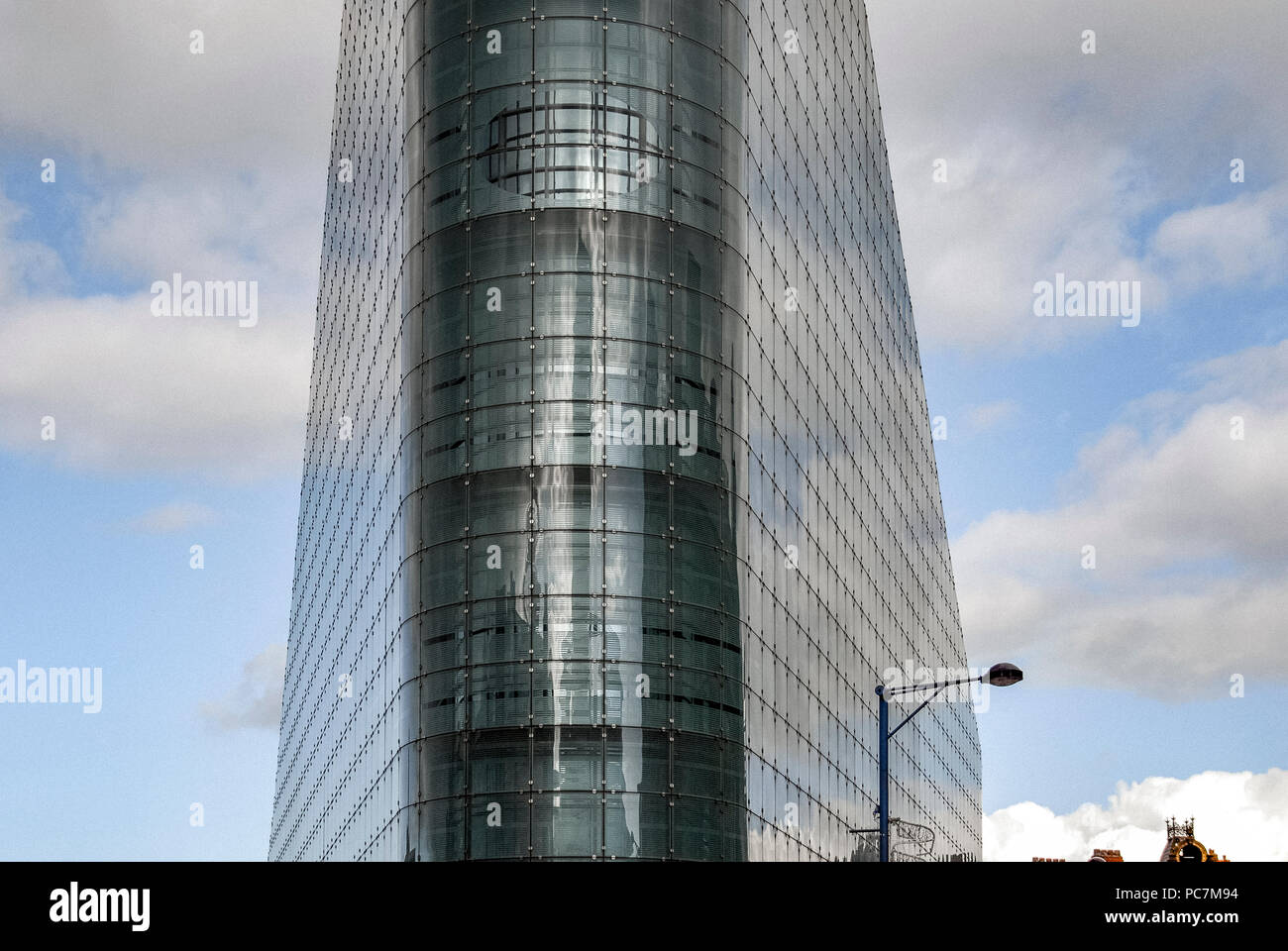 England Manchester, The Urbis Building after Football Museum Stock Photo