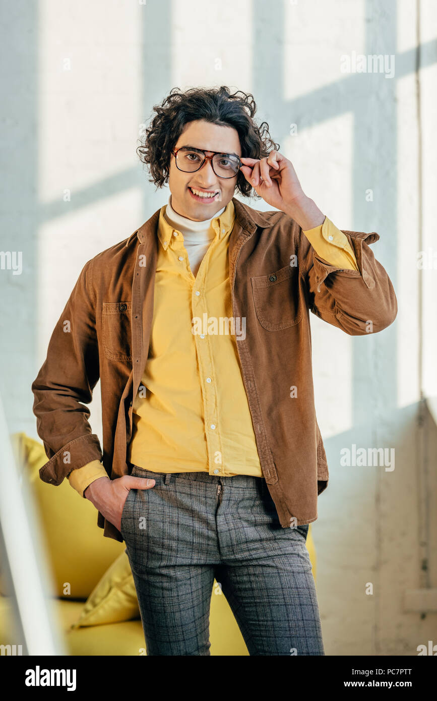 Male fashion model hold hi-res stock photography and images - Alamy