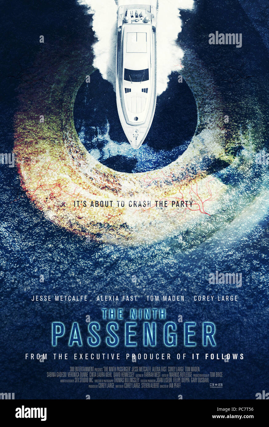 THE NINTH PASSENGER, poster, 2018. © Grindstone Entertainment Group /Courtesy Everett Collection