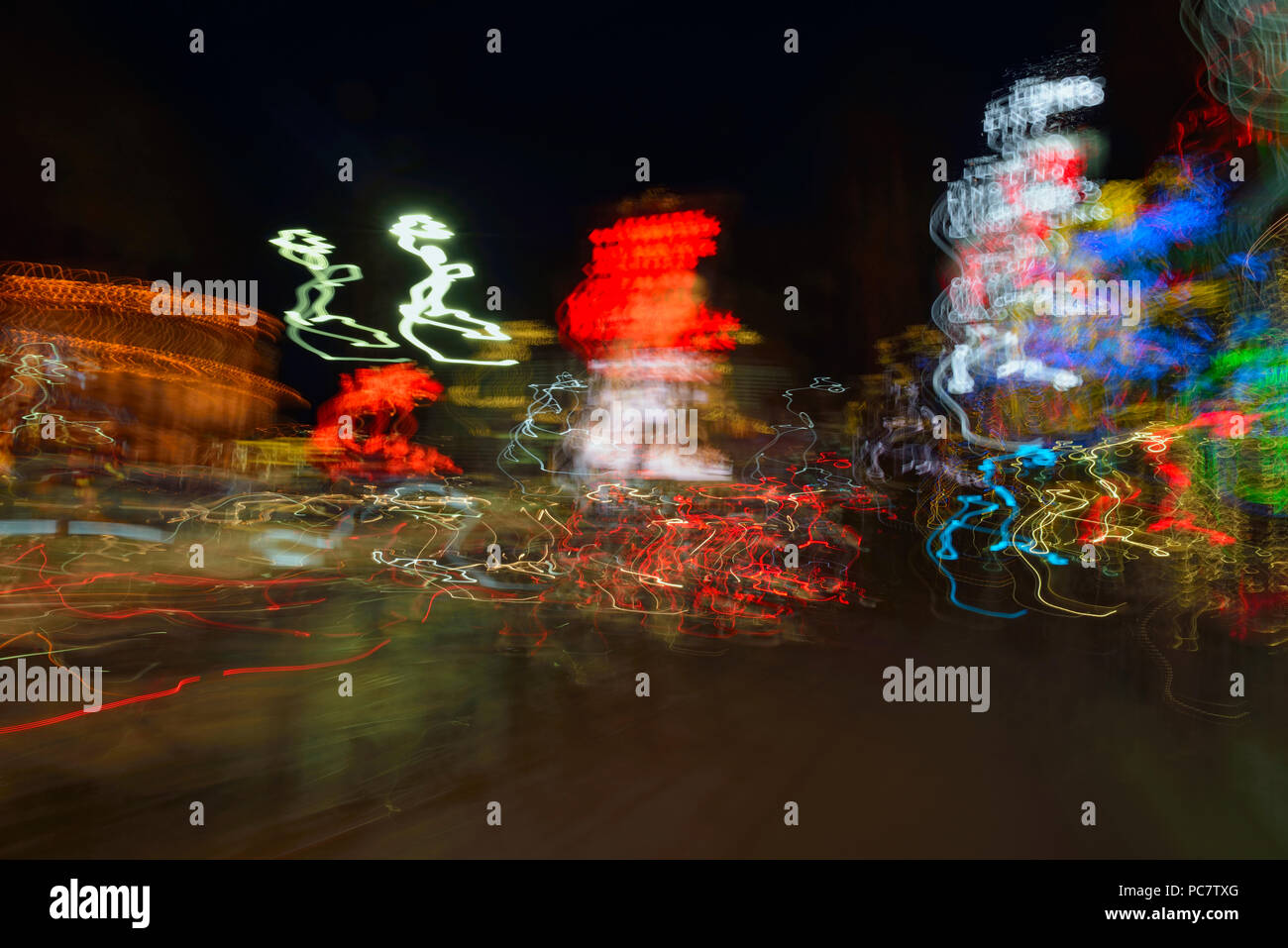 Street lights on Las Vegas Blvd, Las Vegas, Nevada, USA Stock Photo Alamy