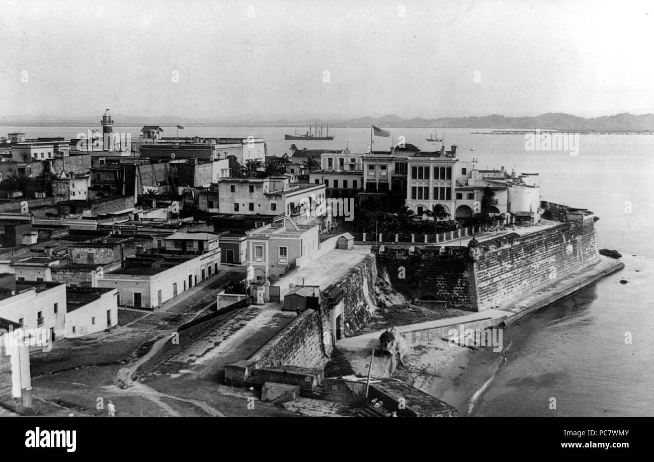 San Juan Puerto Rico 1890-1923 Stock Photo - Alamy