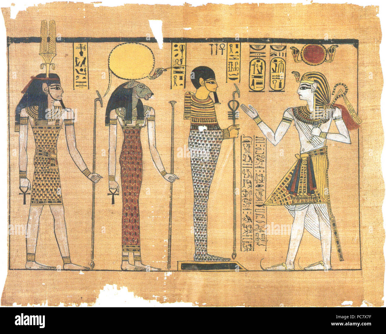 Ancient egyptian gods hi-res stock photography and images - Alamy