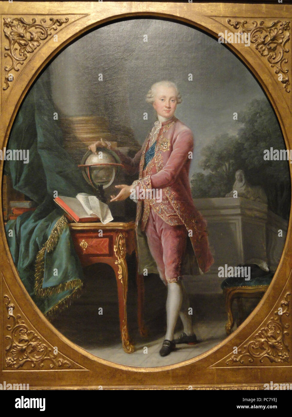 598 The Prince of Nassau, Elisabeth-Louise Vigée-Lebrun - Indianapolis Museum of Art - DSC00685 Stock Photo